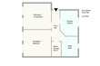 furnished apartement for rent in Hamburg Neustadt/Markusstraße.  floor plan 2 (small)