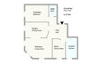 Alquilar apartamento amueblado en Hamburgo Neustadt/Wexstraße.  plano 2 (pequ)