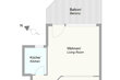 furnished apartement for rent in Hamburg Winterhude/Rondeel.  floor plan 2 (small)