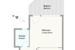 furnished apartement for rent in Hamburg Winterhude/Rondeel. floor plan 2 (small)