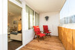 moeblierte Wohnung mieten in Hamburg Lokstedt/Lokstedter Steindamm. Balkon 7 (klein)