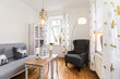 moeblierte Wohnung mieten in Hamburg Winterhude/Roepersweg. Wohnzimmer 13 (klein)