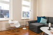 moeblierte Wohnung mieten in Hamburg Ottensen/Beetsweg. Wohnzimmer 15 (klein)