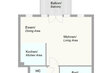 furnished apartement for rent in Hamburg Ottensen/Nöltingstraße.  floor plan 2 (small)