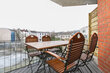 furnished apartement for rent in Hamburg Winterhude/Ohlsdorfer Straße.  2nd balcony 3 (small)