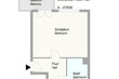 furnished apartement for rent in Hamburg St. Georg/Lange Reihe.  floor plan 2 (small)