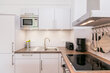 furnished apartement for rent in Hamburg St. Georg/Lange Reihe.  open-plan kitchen 8 (small)