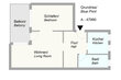 Alquilar apartamento amueblado en Hamburgo Harvestehude/Hansastraße.  plano 2 (pequ)