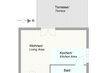 furnished apartement for rent in Hamburg Bergedorf/Püttenhorst.  floor plan 2 (small)