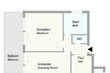 moeblierte Wohnung mieten in Hamburg Rotherbaum/Feldbrunnenstraße. Grundriss 2 (klein)