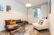 moeblierte Wohnung mieten in Hamburg Winterhude/Heidberg.  Wohnzimmer 10 (klein)