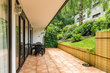 moeblierte Wohnung mieten in Hamburg Blankenese/Heydornweg. Terrasse 3 (klein)