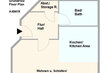 Alquilar apartamento amueblado en Hamburgo Stellingen/Nordfriesländer Straße.  plano 2 (pequ)
