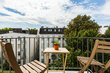 moeblierte Wohnung mieten in Hamburg Hoheluft/Wrangelstraße. Balkon 6 (klein)