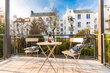 furnished apartement for rent in Hamburg Hoheluft/Roonstraße.  balcony 4 (small)