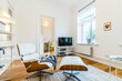moeblierte Wohnung mieten in Hamburg Hoheluft/Roonstraße. Wohnzimmer 18 (klein)
