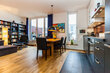 Alquilar apartamento amueblado en Hamburgo Othmarschen/Jürgen-Töpfer-Straße. cocina abierta 5 (pequ)