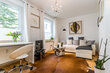 moeblierte Wohnung mieten in Hamburg Eppendorf/Geschwister-Scholl-Straße. Wohnzimmer 10 (klein)