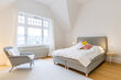 Alquilar apartamento amueblado en Hamburgo Harvestehude/Nonnenstieg.  2° dormitorio 9 (pequ)