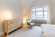 Alquilar apartamento amueblado en Hamburgo Harvestehude/Nonnenstieg.  2° dormitorio 12 (pequ)