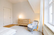 Alquilar apartamento amueblado en Hamburgo Harvestehude/Nonnenstieg.  2° dormitorio 14 (pequ)