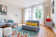 moeblierte Wohnung mieten in Hamburg Harvestehude/Nonnenstieg. Wohnzimmer 15 (klein)