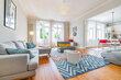 moeblierte Wohnung mieten in Hamburg Harvestehude/Nonnenstieg. Wohnzimmer 20 (klein)