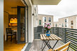 Alquilar apartamento amueblado en Hamburgo Niendorf/Garstedter Weg.  balcón 7 (pequ)