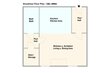 furnished apartement for rent in Hamburg Eppendorf/Geschwister-Scholl-Straße. floor plan 2 (small)
