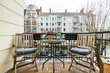 Alquilar apartamento amueblado en Hamburgo Eppendorf/Hegestraße.  balcón 4 (pequ)