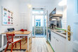 Alquilar apartamento amueblado en Hamburgo Eimsbüttel/Lutterothstraße.  cocina 6 (pequ)