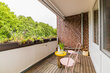 moeblierte Wohnung mieten in Hamburg Hummelsbüttel/Reinckeweg. Balkon 6 (klein)