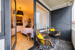 furnished apartement for rent in Hamburg Winterhude/Ohlsdorfer Straße. balcony 3 (small)