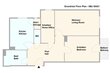 Alquilar apartamento amueblado en Hamburgo Hoheluft/Breitenfelder Straße.  plano 2 (pequ)