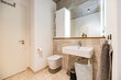 Alquilar apartamento amueblado en Hamburgo Ottensen/Friedensallee.  cuarto de baño 7 (pequ)