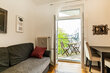 Alquilar apartamento amueblado en Hamburgo St. Pauli/Wohlwillstraße.  balcón 4 (pequ)