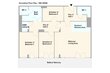 furnished apartement for rent in Hamburg Harvestehude/Sophienterrasse.  floor plan 2 (small)