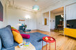 furnished apartement for rent in Hamburg Altona/Alsenplatz.  living room 16 (small)