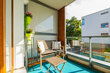 Alquilar apartamento amueblado en Hamburgo Hohenfelde/Schottweg. balcón 7 (pequ)