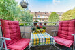 furnished apartement for rent in Hamburg Eimsbüttel/Lindenallee. balcony 6 (small)
