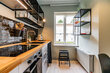 furnished apartement for rent in Hamburg Rotherbaum/Grindelhof.  open-plan kitchen 12 (small)