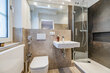 Alquilar apartamento amueblado en Hamburgo Winterhude/Buchenstraße. cuarto de baño 3 (pequ)