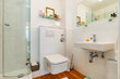 furnished apartement for rent in Hamburg Hoheluft/Roonstraße. bathroom 6 (small)