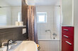 Alquilar apartamento amueblado en Hamburgo Uhlenhorst/Finkenau.  cuarto de baño 5 (pequ)