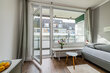 moeblierte Wohnung mieten in Hamburg Lokstedt/Platanenallee. Balkon 4 (klein)