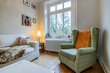 moeblierte Wohnung mieten in Hamburg St. Georg/Danziger Str..  Wohnzimmer 8 (klein)