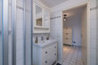 Alquilar apartamento amueblado en Hamburgo Barmbek/Habichtstraße. cuarto de baño 4 (pequ)